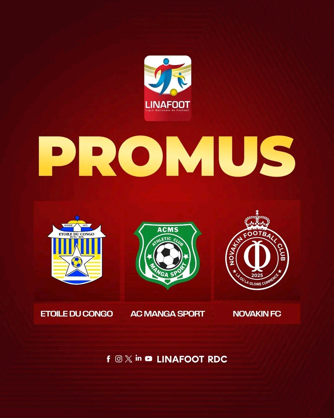 Football/ LINAFOOT : trois clubs annoncés promus, mais une place en Ligue 1 fait débat !
