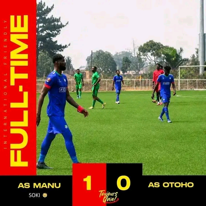 Football | MATCH AMICAL INTERNATIONAL : Maniema Union s’impose face à L’AS otohô !