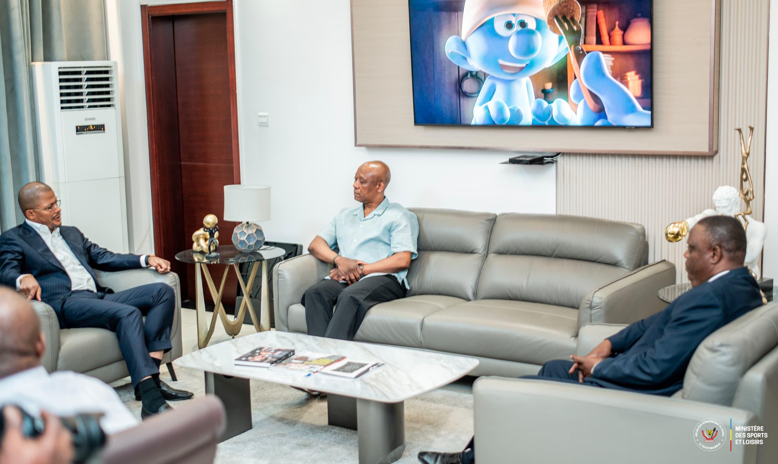 RDC | Karaté : Audience stratégique entre le ministre des Sports et le président de la Fédération, Claude Tshisekedi !