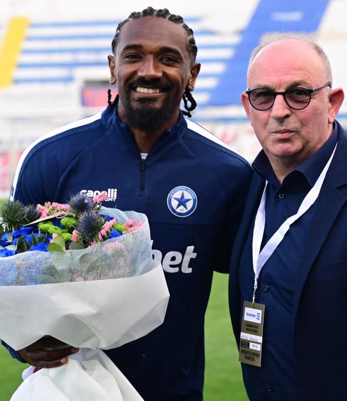 Football : ATROMITOS HONORE SAMUEL MOUTOUSSAMY APRÈS SA QUALIFICATION À LA COUPE DU MONDE !