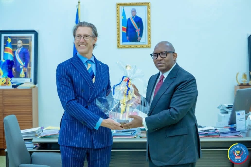 RDC/ Sénat : LA SUÉDE RÉAFFIRME SON SOUTIEN AU DÉVELOPPEMENT ET À LA STABILISATION DE L’EST DE LA RDC !
