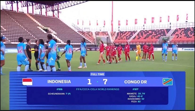 Football/ FIFA SÉRIES 2026 : LA RDC SURCLASSE L’INDONÉSIE ET SE QUALIFIE POUR LA FINALE !